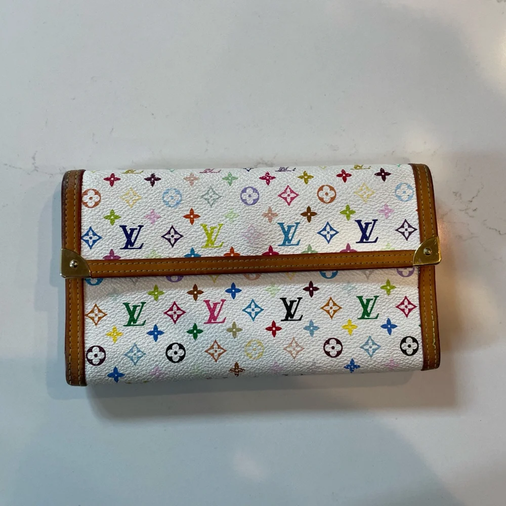 Monogram Multicolor Porte-Tresor International Wallet Murakami - Picture 1 of 13
